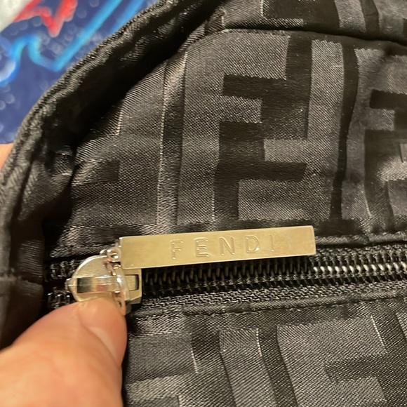 Fendi Black Zucca Tote Bag - Picture 4 of 16